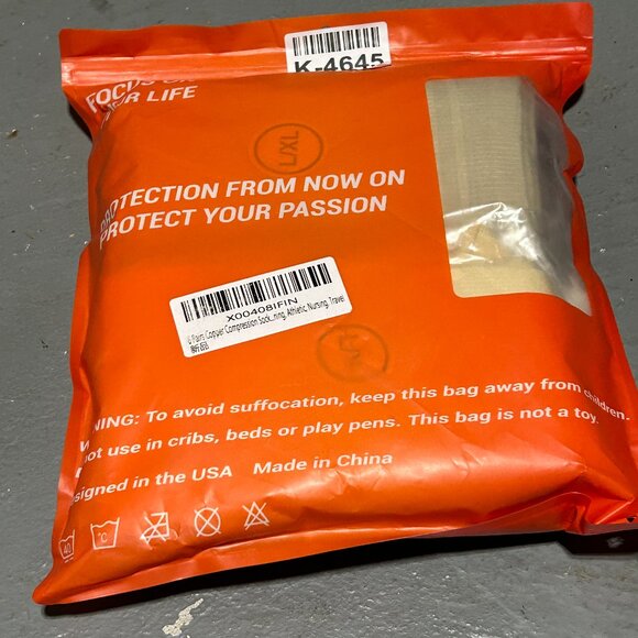 Copper Compression Socks – 6-Pack – L/XL - New - Picture 6 of 6